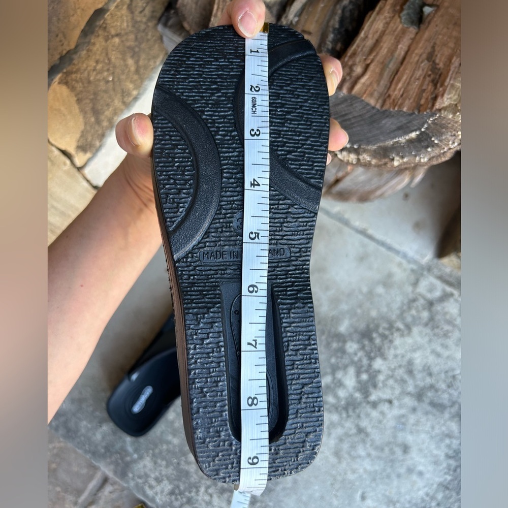 Aerothotic Fallon Arch Support Flip Flops Orthopedic Lightweight Sandal Sz-36  E - Picture 9 of 13